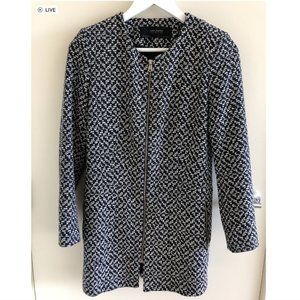 Zara Basics Tweed Coat